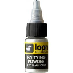 Loon Outdoors Fly Tying Powders Red Phosphorescent