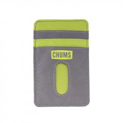 Chums Maverick Wallet - Charcoal/Neon Green