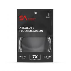 Scientific Anglers Absolute Fluorocarbon Leader 1-Pack 9' 6X
