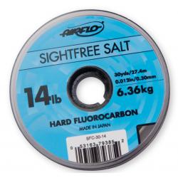 AirFlo Sightfree Salt Hard Fluorocarbon Tippet 30 Yard Spool | 16LB