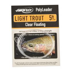 AirFlo Light Trout Polyleader | Clear Floating 8'