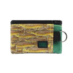 Chums Surfshorts Wallet | Andy Earl Brown Trout Fish Print