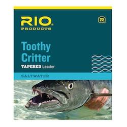 Rio Toothy Critter Tapered Leader (Silver) - 7.5' 15lb Wire