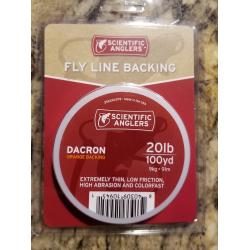 Scientific Anglers Dacron Fly Line Backing 30lb 100-yrds | Yellow