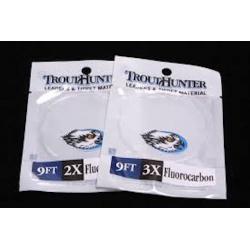 TroutHunter Fluorocarbon Trout Leader 9' - 3X