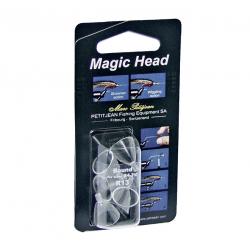 PETITJEAN #16-#12 SIZE ROUND MAGIC HEAD 6 PACK - FLY TYING