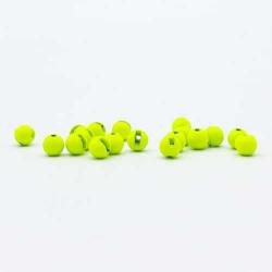 Firehole Stones Slotted Tungsten Beads 28 Piece Package - Chartreuse - 3/16" (4.5mm)