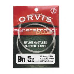 Orvis Superstrong Plus Knotless Tapered 9' Leader 2 Pack 3X