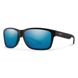 Smith Optics Drake Polarized Sunglasses -Matte Black/ChromaPop+ Blue Mirror