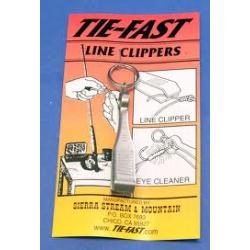 Tie-Fast Line Clipper - Silver - Must Have For Your Vest - Fly Fishing