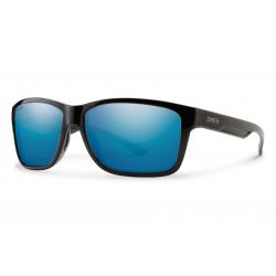 Smith Optics Drake Polarized Sunglasses - Black/Blue Mirror