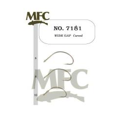 Montana Fly Company Wide Gap Curved Hook 7181 - Size 6 - 25 Pack