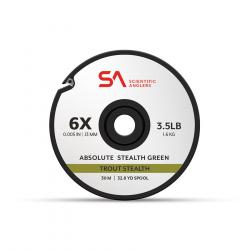 Scientific Anglers Absolute Trout Stealth Tippet 30M Spool 3X