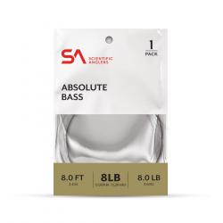 Scientific Anglers Absolute Bass Leader 1-Pack 8' - 8LB