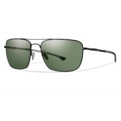 Smith Optics Nomad Polarized Sunglasses - Matte Black/Chromapop Gray Green