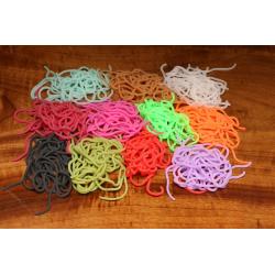 Hareline Caster's Squirmito Squiggly Worm Material, FL Yellow