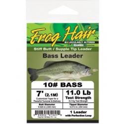 Frog Hair Bass Leader - 10LB