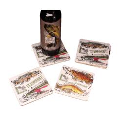 Hareline Fly Fishing Coaster