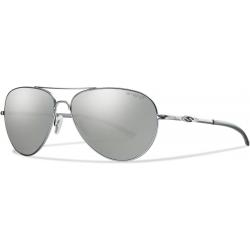 Smith Optics Audible Polarized Sunglasses ( MATTE SILVER/POLAR PLATINUM CHROMAPOP )