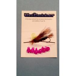 Fire Red Unibobber - Fly Tying Strike Indicator - 6 pack