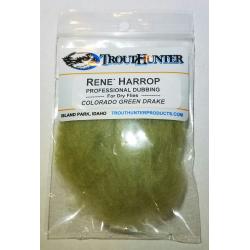 TroutHunter Rene Harrop Professional Dubbing for Dry Flies-Colorado Green Drake