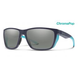Smith Optics Longfin ChromaPop Polarized Sunglasses | Matte Deep Ink/Platinum