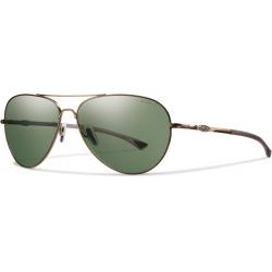 Smith Optics Audible Polarized Sunglasses ( MATTE GOLD/POLAR GRAY GREEN CHROMAPOP )