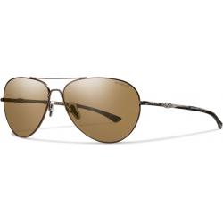 Smith Optics Audible Polarized Sunglasses ( MATTE BROWN/POLAR BROWN CHROMAPOP )