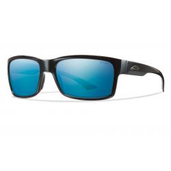 Smith Optics Dolen Polarized Sunglasses - ( BLACK/POLAR BLUE MIRROR )