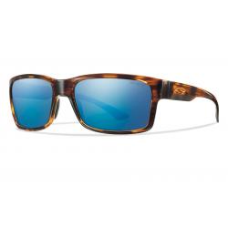 Smith Optics Dolen Polarized Sunglasses - ( HAVANA/POLAR BLUE MIRROR CHROMAPOP )