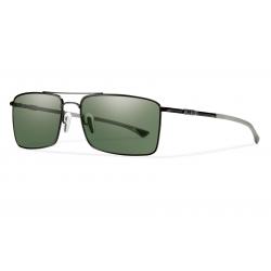 Smith Optics Outlier TI Sunglasses - MATTE BLACK/POLAR GRAY GREEN CHROMAPOP
