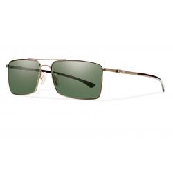 Smith Optics Outlier TI Sunglasses - MATTE GOLD/POLAR GRAY GREEN CHROMAPOP