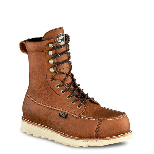 Men's 8-inch Waterproof Leather Safety Toe Work Boot 83832