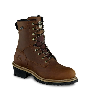 Men's Mesabi 8-inch Waterproof Leather Logger Work Boot 83829