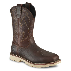 Men's 11-inch Leather Safety Toe Pull-On Boot 83974