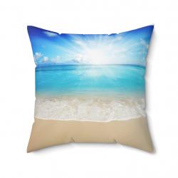 sunny-beach-decorative-square-pillow