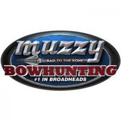 Muzzy "Bad To The Bone" Oval Decal