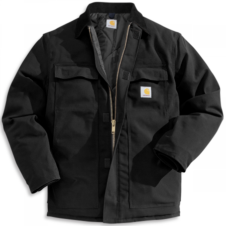 Carhartt Men's Loose Fit Firm Duck Insulated Traditional Coat