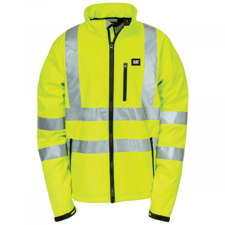 CATERPILLAR Men's Hi Vis Soft Shell Jacket