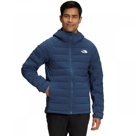 The North Face Men's Belleview Stretch Down Hooded Jacket