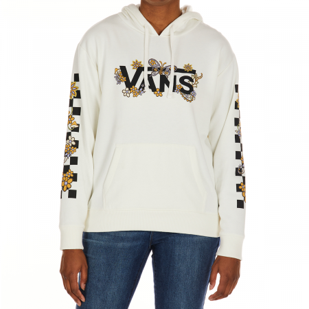 Vans Juniors' Wyld Trippy Paisley Boyfriend Pullover Hoodie