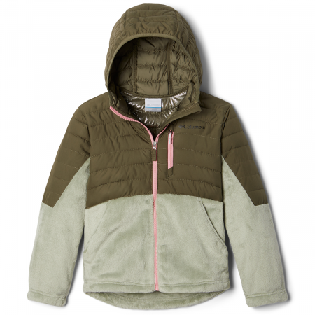 Columbia Girls' Powder Lite Novelty Hooded Jacket