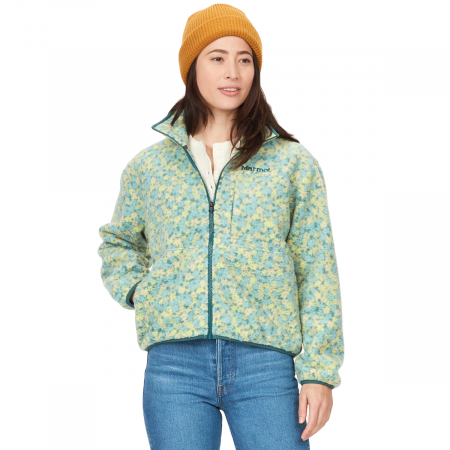 Marmot Women's Aros Printed Full-Zip Fleece Jacket