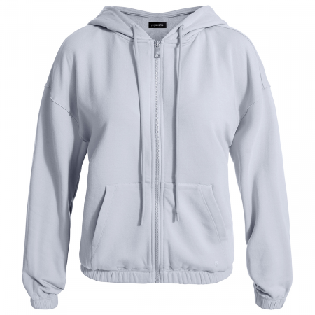 Yogaworks Women's Long-Sleeve Zip Front Fleece Hoodie