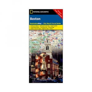 Nat Geo Boston Destination City Map