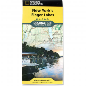 Nat Geo Finger Lakes New York Map