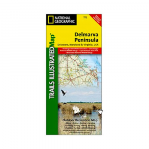Nat Geo Delmarva Peninsula Map