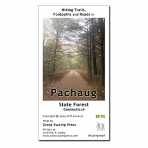 Pachaug State Forest Trail Map, Ct