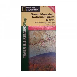 Nat Geo Green Mountains Central Map