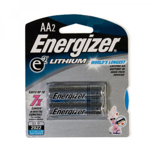 Energizer Aa Lithium Batteries, 2 Pack